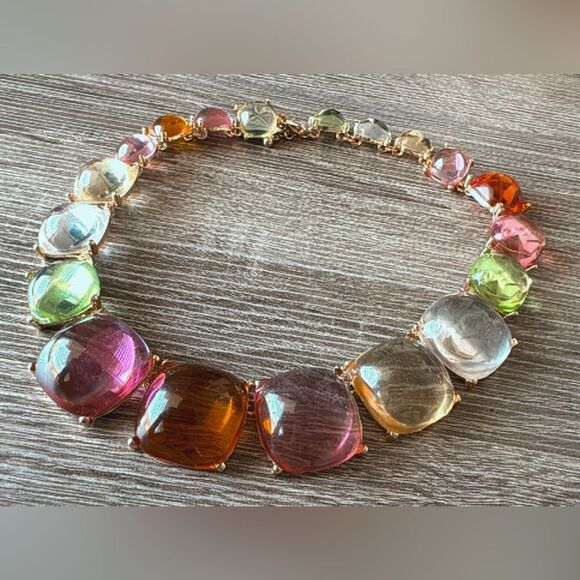 Multicolor necklace A831 - Picture 4 of 4